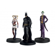 Batman Askham Asylum Hero Collection - Pack 3 figurines 1/16 10th Anniversary Box 13 cm