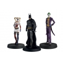 Batman Askham Asylum Hero Collection - Pack 3 figurines 1/16 10th Anniversary Box 13 cm