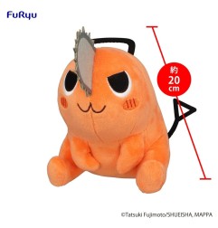 Chainsaw Man - Peluche Pochita Sitting Naughty 20 cm