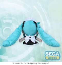 Vocaloid - Hatsune Miku Project Diva Arcade peluche Fuwa Petit Mini Miku Maid Ver. (EX) 16 cm