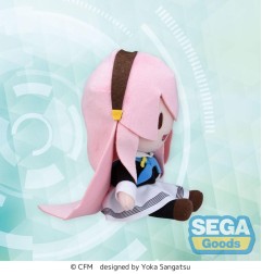 Character Vocal Series 02: Kagamine Rin/Len - Peluche Fuwa Petit Mini Megurine Luka Uniform Ver. (EX) 16 cm