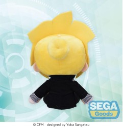 Character Vocal Series 02: Kagamine Rin/Len - Peluche Fuwa Petit Mini Kagamine Len Uniform Ver. (EX) 16 cm