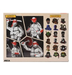Tortues Ninja - (Mirage Comics) pack 2 figurines Black and White First Turtles 18 cm