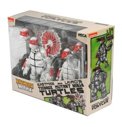 Les Tortues Ninja (Mirage Comics) - Pack 2 figurines Black and White First Turtles 18 cm