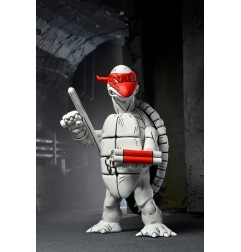 Tortues Ninja - (Mirage Comics) pack 2 figurines Black and White First Turtles 18 cm