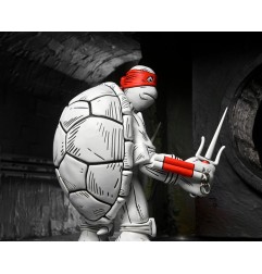 Tortues Ninja - (Mirage Comics) pack 2 figurines Black and White First Turtles 18 cm