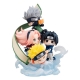 Naruto Shippuden - Statuette FigUnity Gather here, Team 7 13 cm (avec cadeau)