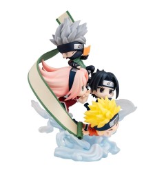 Naruto - Shippuden statuette PVC FigUnity Gather here, Team 7 13 cm (with gift)
