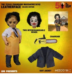 Massacre à la tronçonneuse - (film, 1974) Living Dead Dolls poupée Leatherface Deluxe Edition 27 cm