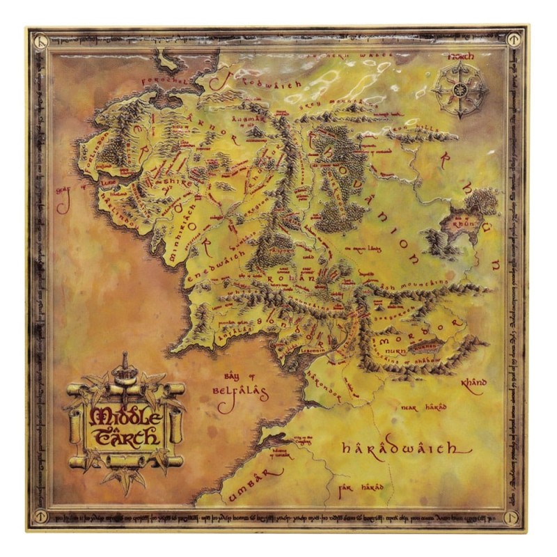 Le Seigneur des Anneaux - Réplique Map Limited Edition