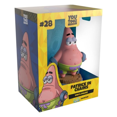 Bob l'éponge - Vinyl figurine Patrick In Chains 13 cm