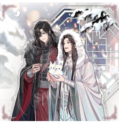 Heaven Official's Blessing - Figurine acrylique Snow in the Courtyard 20 cm