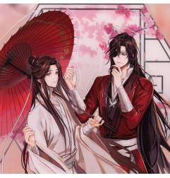 Heaven Official's Blessing - Figurine acrylique Blooming Flowers, Enchanted Heart 20 cm