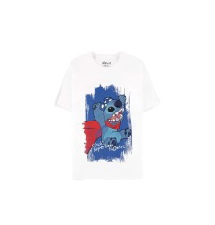 Lilo & Stitch - T-Shirt Superhero White 