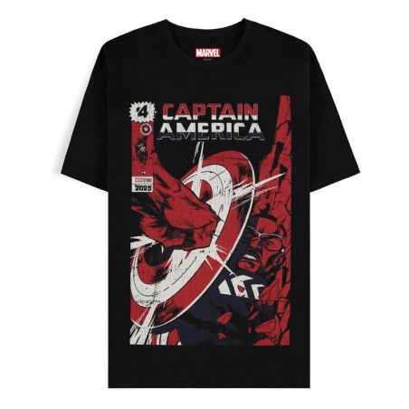 Marvel - Captain America Brave New World T-Shirt Retro 