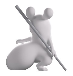 Rainworld - Figurine Slugcat 10 cm