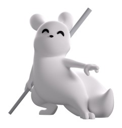 Autre - Rainworld figurine Slugcat 10 cm