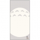 Mon voisin Totoro - Grande serviette de toilette Totoro's Belly 60 x 120 cm