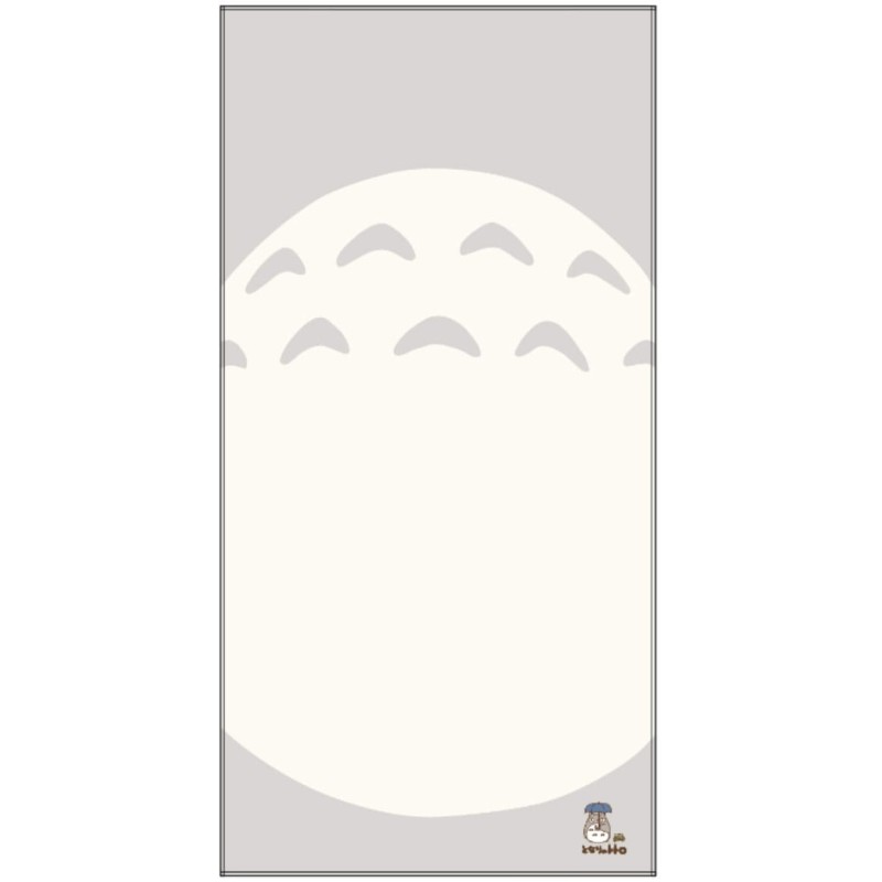 Studio Ghibli - Mon voisin Totoro Grande serviette de toilette Totoro's Belly 60 x 120 cm