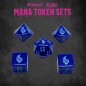 Magic the Gathering - Dice and Token Pack Blue Mana Magic the Gathering - Dice and Token Pack Blue Mana