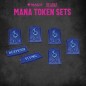 Magic the Gathering - Dice and Token Pack Blue Mana Magic the Gathering - Dice and Token Pack Blue Mana