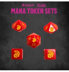 Magic the Gathering - Dice and Token Pack Red Mana