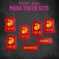 Magic the Gathering - Dice and Token Pack Red Mana Magic the Gathering - Dice and Token Pack Red Mana