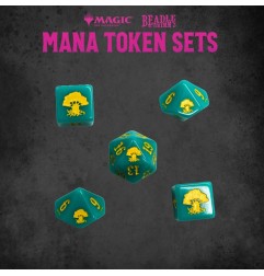 Magic the Gathering - Dice and Token Pack Green Mana