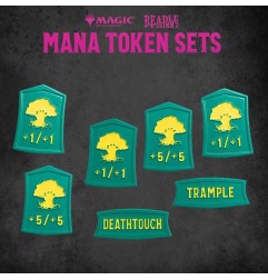 Magic the Gathering - Dice and Token Pack Green Mana