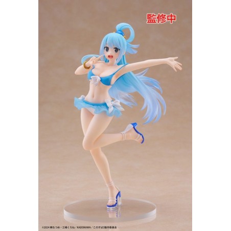 KonoSuba - : God's Blessing on This Wonderful World! 3 Coreful statuette PVC Aqua Swimwear Ver. 18 cm