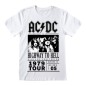 AC/DC - T-Shirt Highway To Hell 1979 Tour Blanc AC/DC - T-Shirt Highway To Hell 1979 Tour Blanc