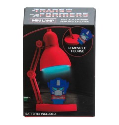 Transformers - Lampe LED mini avec figurine 10 cm