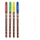 Harry Potter - Pack 4 stylos à gel Colourful Crest