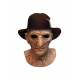 La Revanche de Freddy - Masque latex Deluxe avec chapeau Freddy Krueger
