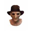 La Revanche de Freddy - Masque latex Deluxe avec chapeau Freddy Krueger