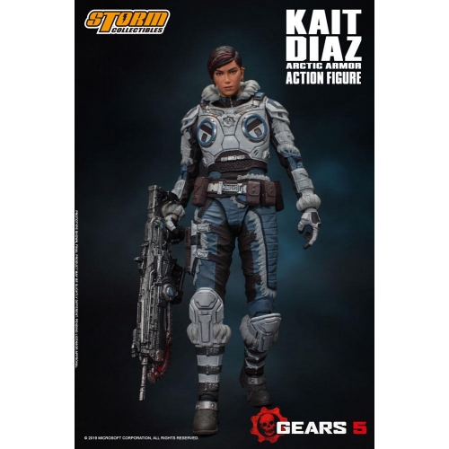 Gears of War 5 - Figurine 1/12 Kait Diaz Arctic Armor 18 cm
