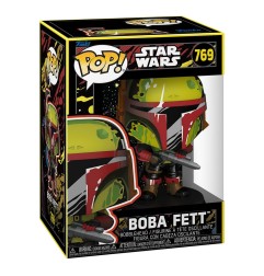 Star Wars : Book of Boba Fett - Figurine POP! Boba Fett (Retro) 9 cm