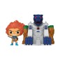 Cosmocats - Thundercats POP! Town Vinyl figurine  Lion-O with Cat's Lair 9 cm