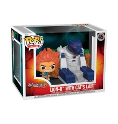 Cosmocats - Thundercats POP! Town Vinyl figurine  Lion-O with Cat's Lair 9 cm
