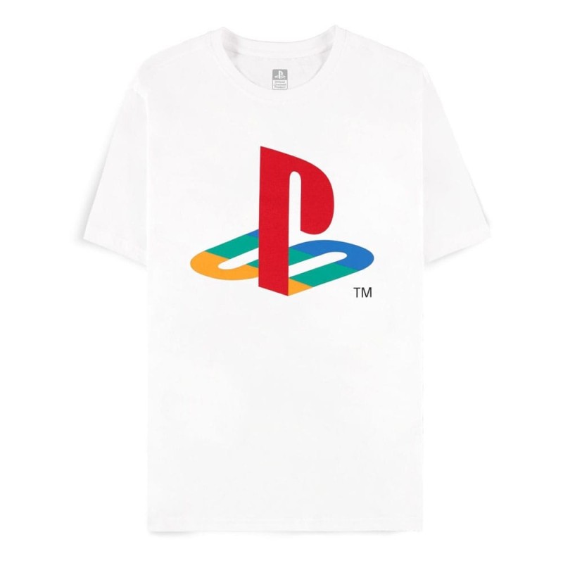 Sony PlayStation - PlayStation T-Shirt Logo White 