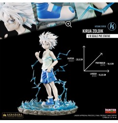 Hunter x Hunter - Hunter x Hunter statuette PVC Akihabara Legend Figure 1/8 Killua (God Speed Mode) 21 cm