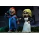 La Fiancée de Chucky - Pack 2 figurines Toony Terrors Chucky & Tiffany 15 cm
