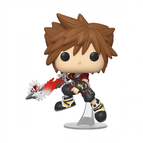 Kingdom Hearts 3 - Figurine POP! Sora avec bouclier 9 cm