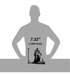 DC Direct - Statuette Batman by Bjorn Barends (Black White) 18 cm