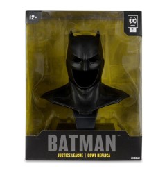 Batman DC Direct - Mini réplique 1/3 masque de Batman (Justice League Tactical Suit) 19 cm
