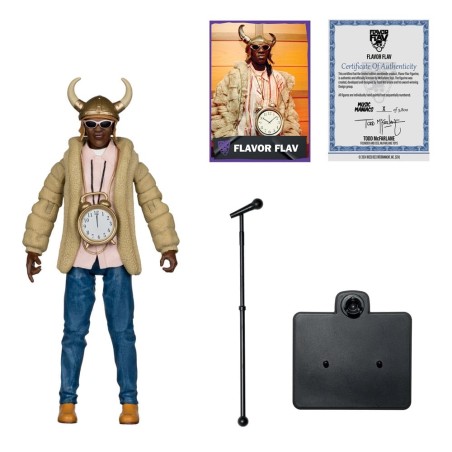 Public Enemy - Music Maniacs Hip Hop figurine Flavor Flav 16 cm