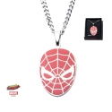 Marvel - Pendentif avec chaînette acier inoxydable Red Face Spider-Man