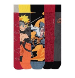 Naruto Shippuden - Pack 5 paires de chaussettes Naruto Shippuden 43-46