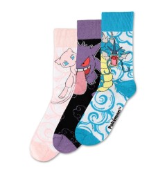 Pokémon - Pack 3 paires de chaussettes Crew 39-42