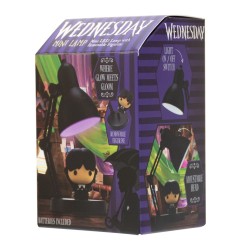 Wednesday - Lampe LED mini avec figurine 10 cm